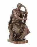 Paul Dubois, Myśliciel (Nauka i Myśl), ok. 1885, brąz