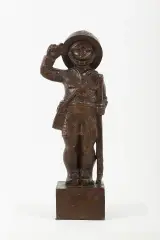 Mały łącznik by Edward Piwowarski, 1958, brąz, sold Sep 2023