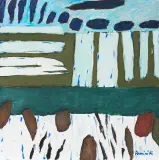 Tadeusz Dominiku, Cztery pory roku - Zima, 2009, olej, płótno