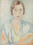 Leopold Gottlieb, Portret Leny, ok 1930-1932.