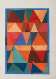 Kompozycja by Jerzy Nowosielski, lata 60. XX w., akwarela, gwasz, papier, sold Mar 2024