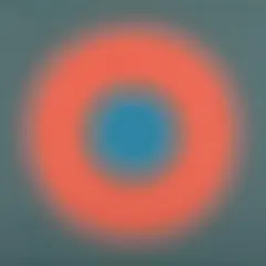 Wojciech Fangor, M 52, 1970, olej, płótno
