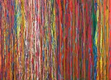 Edward Dwurnik, Abstrakcja, 2003, olej, płótno