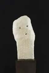 Angelika Markul, Bez tytułu, 2023, wosk, filc