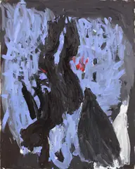 Georg Baselitz, Der Hase, 1986, olej, płótno