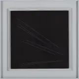 Henryk Stażewski, Relief nr 72, 1974, akryl, płyta pilśniowa