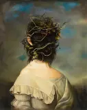 Ewa Juszkiewicz, Bez tytułu (za Antonem Einsle), 2016, olej, płótno