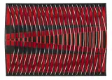 Jan Ziemski, Interferencje, 1969, akryl, płyta pilśniowa