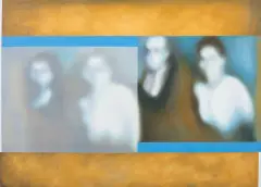 Ryszard Waśko, I don't remember that z cyklu Apart (II), 2014, olej, płótno