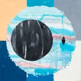 Wojciech Idźkowski, Alchemia soczewki, 2024, olej, płótno