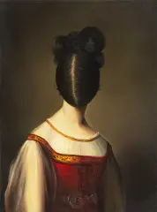 Ewa Juszkiewicz, Bez tytułu, 2013, olej, płótno