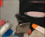 Permettez emballage by Tadeusz Kantor, 1969, asamblaż, płótno, sold Dec 2024