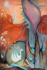 Erna Rosenstein, Czas łabędzia, 1966, olej, płótno