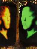 Ryszard Waśko, Adam & Eve I, 2014, olej, płótno