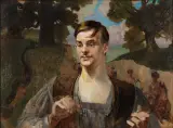 Jacek Malczewski, Bajka, 1909, olej, tektura