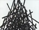Tomasz Tatarczyk, Z cyklu Stos, 1986, technika mieszana, papier