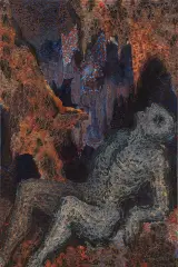 Jerzy Tchorzewski, Tantal II, 1969/1971, olej, płótno