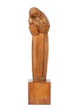 Piotr Waligóra, Macierzyństwo, 1957, drewno
