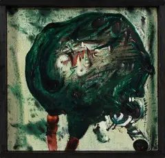 Tadeusz Brzozowski, Paniątko, 1984, olej, płótno