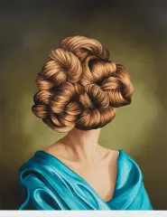 Ginger Locks by Ewa Juszkiewicz, 2021, wydruk pigmentowy, papier bawełniany, sold Oct 2025