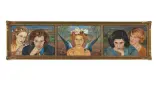 Wlastimil Hofman, Błogosławię - tryptyk, 1926/1949, olej, tektura