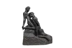 Auguste Rodin, Wieczny Idol, 1893 (odlew z 2017 roku), brąz patynowany