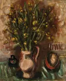 Zygmunt Menkes, Martwa natura, olej, płótno
