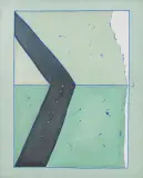 Stanisław Fijałkowski, LII autostrada, 1978, olej, płótno