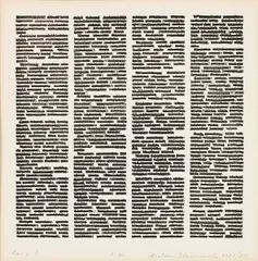 Antoni Starczewski, tr / e 0, 1977/1985, druk wypukły, papier