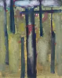 Aleksandra Jachtoma, Bez tytułu, 1967, akwarela, gwasz, papier