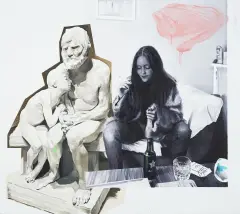 Agata Kus, First Cold, 2018, olej, płótno