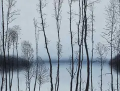 Rafał Borcz, Styczeń, 2010, olej, płótno
