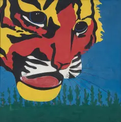 Jerzy Zieliński, Nie wypada, 1969, olej, płótno
