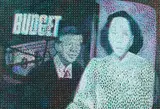 Wojciech Fangor, Budget, 1980, olej, płótno