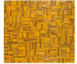 Rosalie Gascoigne, Summer Fat 1995, 1995, wood on plywood