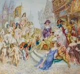 Norman Lindsay, The Duke's Pageant 1952