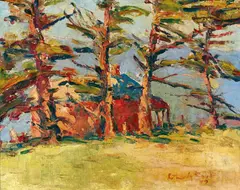 Wilsons Promontory 1939 by Arthur Boyd, 1939, oil on canvas on board, offered May 2017