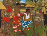 Magic of the Tropical Garden by Ray Crooke, oil on canvas on board, offered May 2017