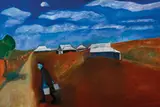 Robert Dickerson, Country Homestead (2004), 2004, synthetic polymer paint on canvas