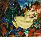 Arthur Boyd, The Escaped Bride (1957-1958), 1957-1958, earthenware ceramic