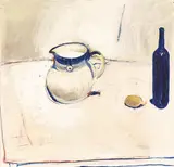 Milk (1976) by Brett Whiteley, 1976, oil on canvas, sold Nov 2016