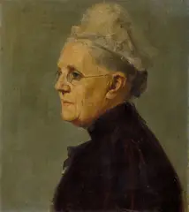 Mrs William Stephens 1898 by Tom Roberts, 1898, oil on canvas, sold Nov 2016