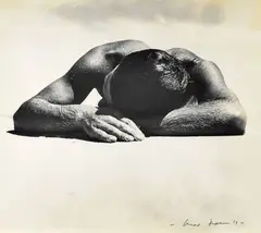 Sunbaker 1937 by Max Dupain, 1937, gelatin silver print, printed later, sold Nov 2016