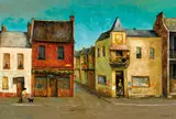 Redfern 1980 by Sali Herman, 1980, oil on canvas, offered Nov 2016