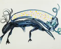 (Mythical Animals) (1968) by Arthur Boyd, 1968, watercolour on card, offered Oct 2016