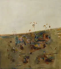 Fred Williams, Landscape (1967), 1967, oil on canvas