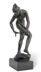 Diana Wounded 1905 by Bertram Mackennal, 1905, bronze, sold Aug 2016