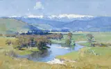 Arthur Streeton, The Murray and the Mountain (1930)
