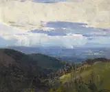 Arthur Streeton, Melbourne from Afar (1920)