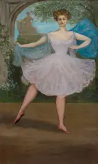 Charles Conder, Adeline Genee, oil on canvas